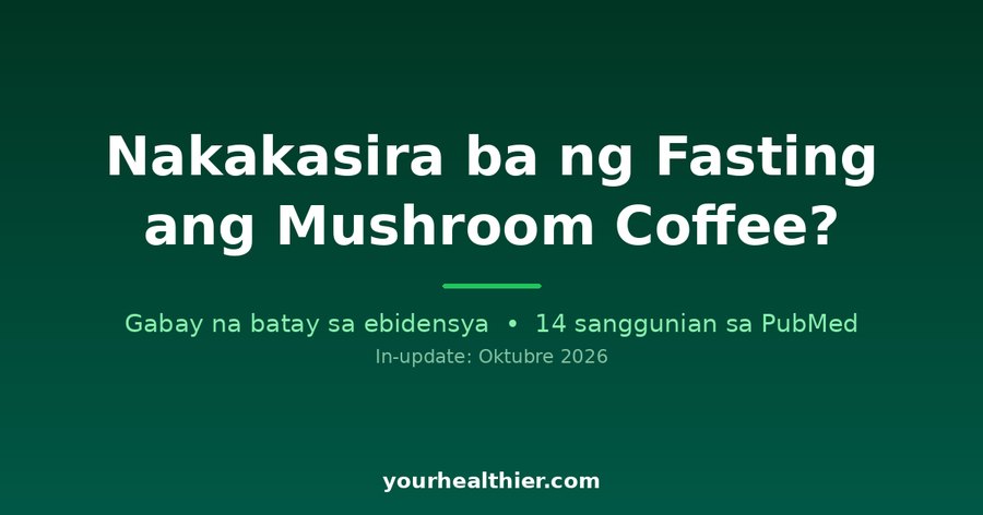 Nakakasira ba ng Fasting ang Mushroom Coffee?