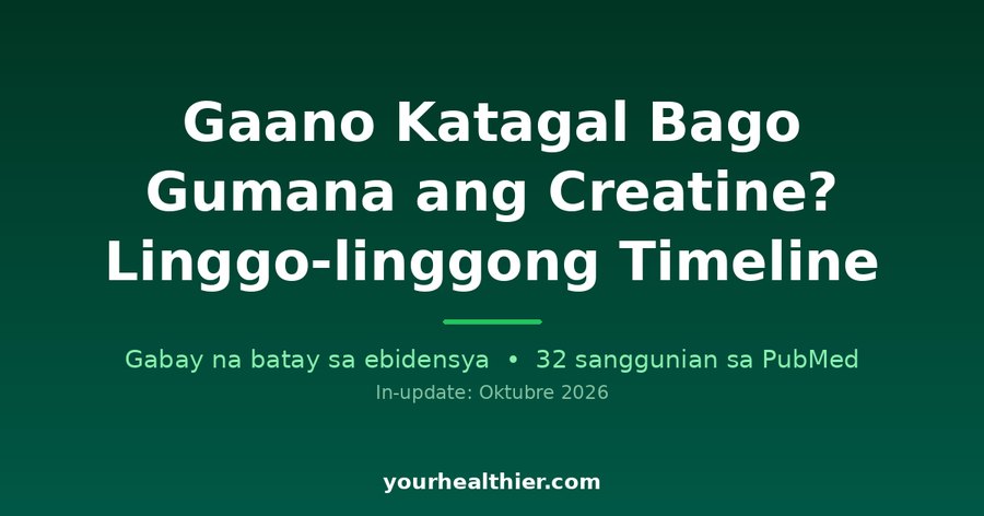 Gaano Katagal Bago Gumana ang Creatine? Linggo-linggong Timeline
