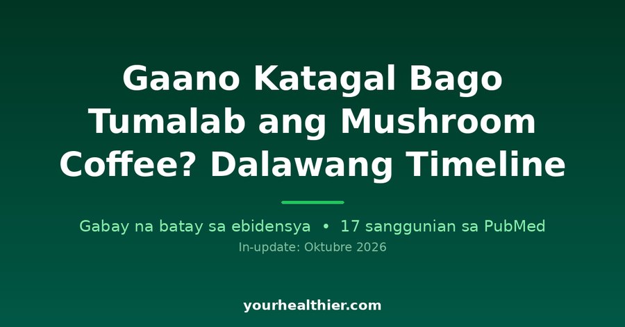 Gaano Katagal Bago Tumalab ang Mushroom Coffee? Dalawang Timeline