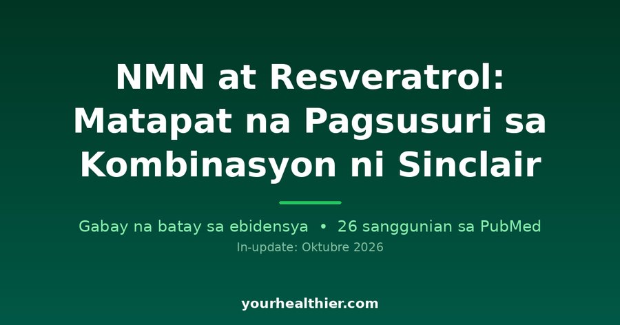 NMN at Resveratrol: Matapat na Pagsusuri sa Kombinasyon ni Sinclair